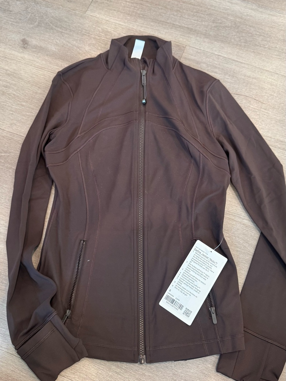 lululemon athletica Women's Define Jacket Brown Full-Zip
